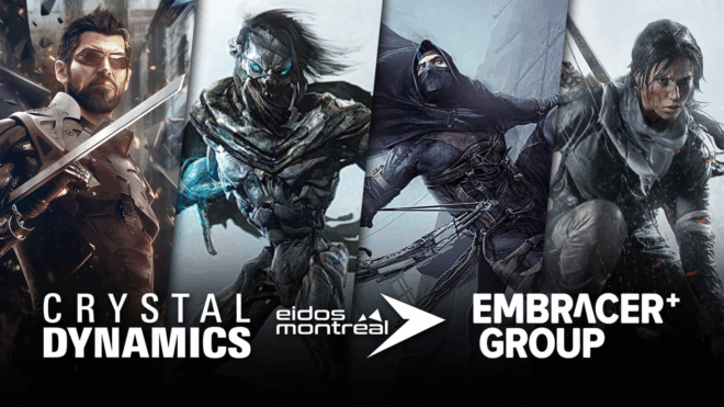 Какие тайтлы Eidos Montreal и Crystal Dynamics теперь принадлежат Embracer Group Какие тайтлы Eidos Montreal и Crystal Dynamics теперь принадлежат Embracer Group