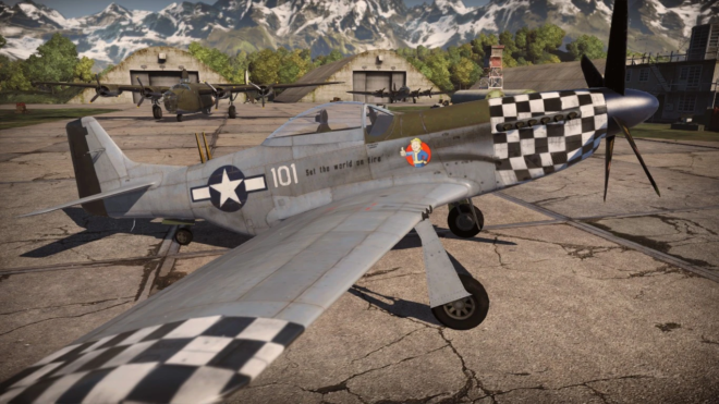 Fallout P-51-D Fallout P-51-D