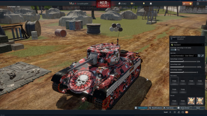 M22 Locust - RED Skins M22 Locust - RED Skins
