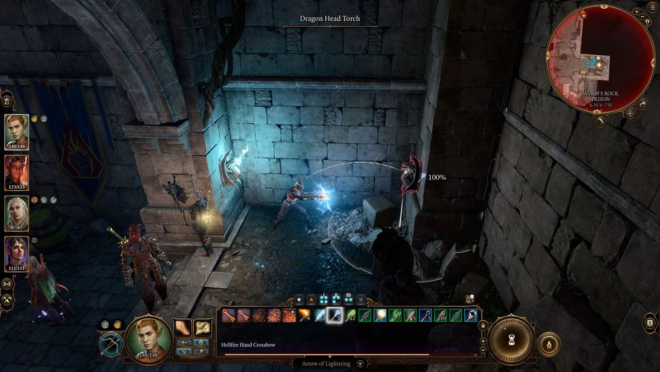 Загадка с факелами дракона в Baldur's Gate 3 Загадка с факелами дракона в Baldur's Gate 3