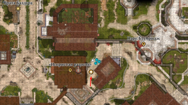 Ближайший люк к входу в храм Баала в Baldur's Gate 3 Ближайший люк к входу в храм Баала в Baldur's Gate 3