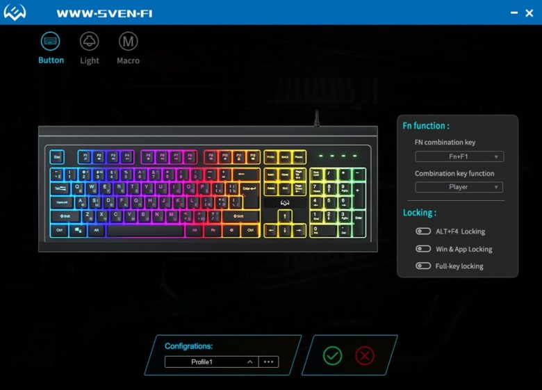 SVEN KB-G8400