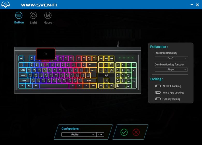 SVEN KB-G8400