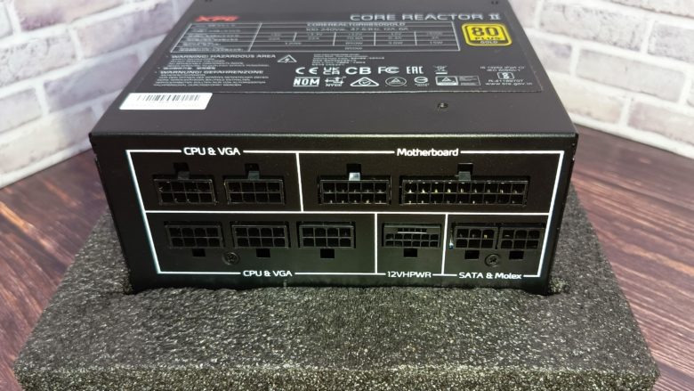 Обзор блока питания XPG Core Reactor II 850 Gold