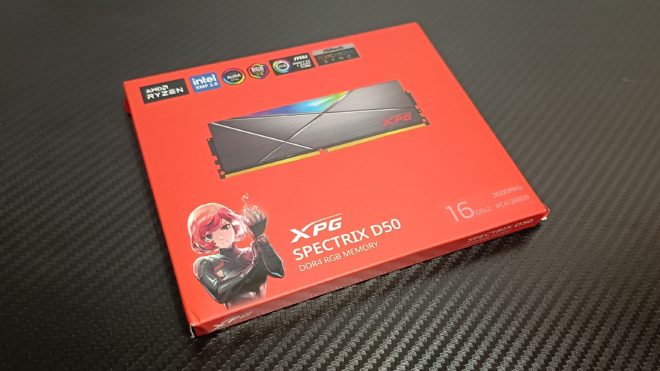Обзор оперативной памяти XPG Spectrix D50 DDR4-3600 RGB Обзор оперативной памяти XPG Spectrix D50 DDR4-3600 RGB