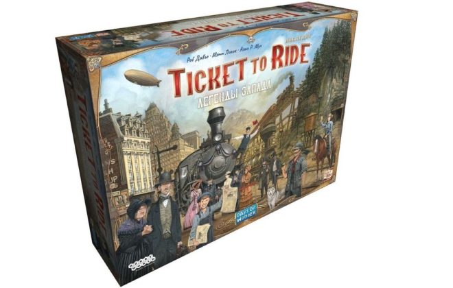 TICKET TO RIDE.НАСЛЕДИЕ: ЛЕГЕНДЫ ЗАПАДА TICKET TO RIDE.НАСЛЕДИЕ: ЛЕГЕНДЫ ЗАПАДА
