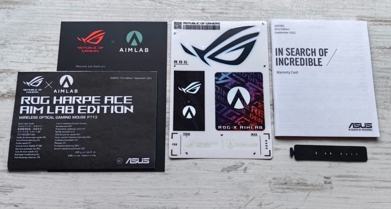 ASUS ROG Harpe Ace Aim Lab Edition