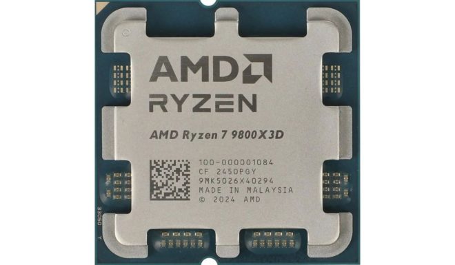 AMD Ryzen 7 9800X3D AMD Ryzen 7 9800X3D