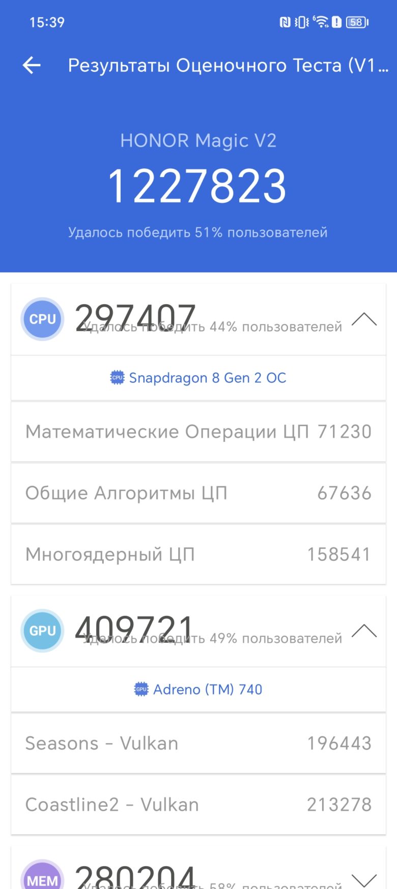 Обзор смартфона HONOR Magic V2