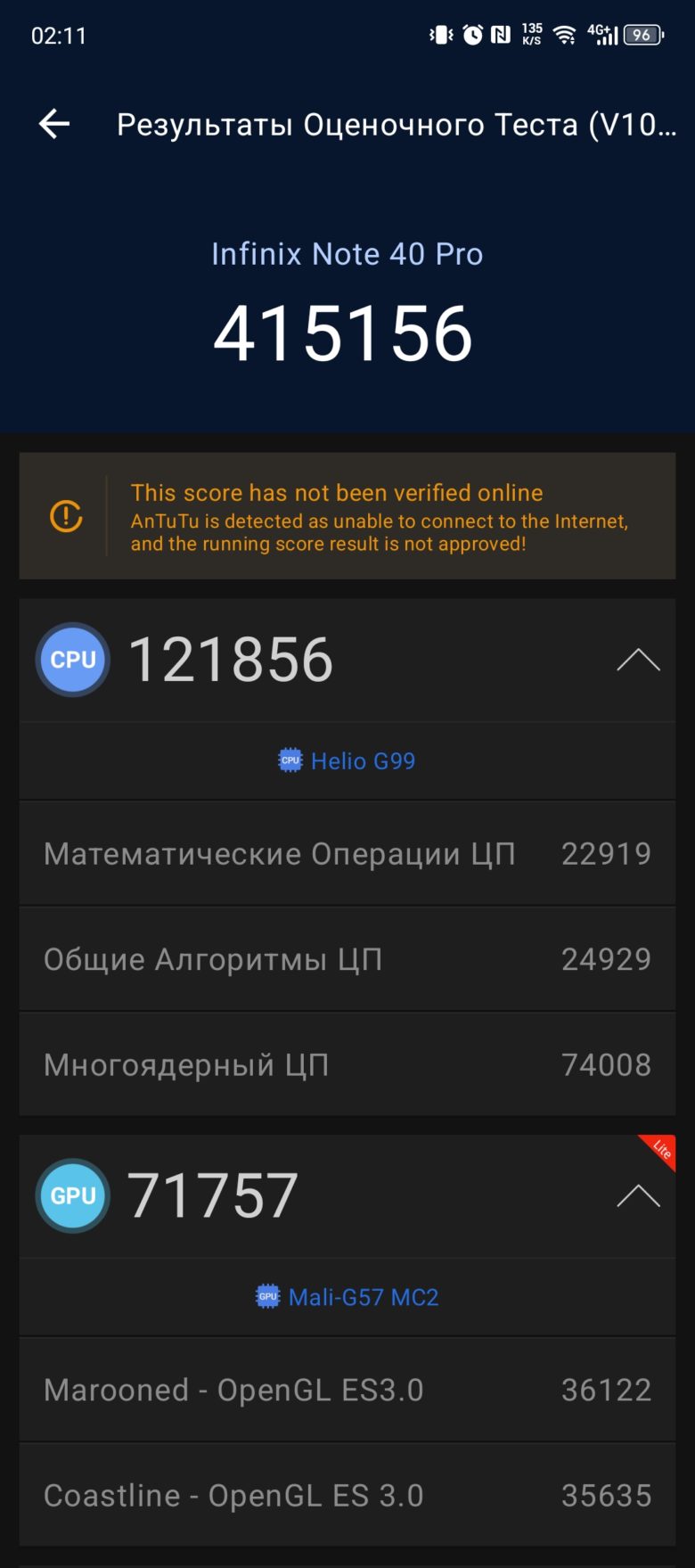 Обзор смартфона Infinix NOTE 40 Pro