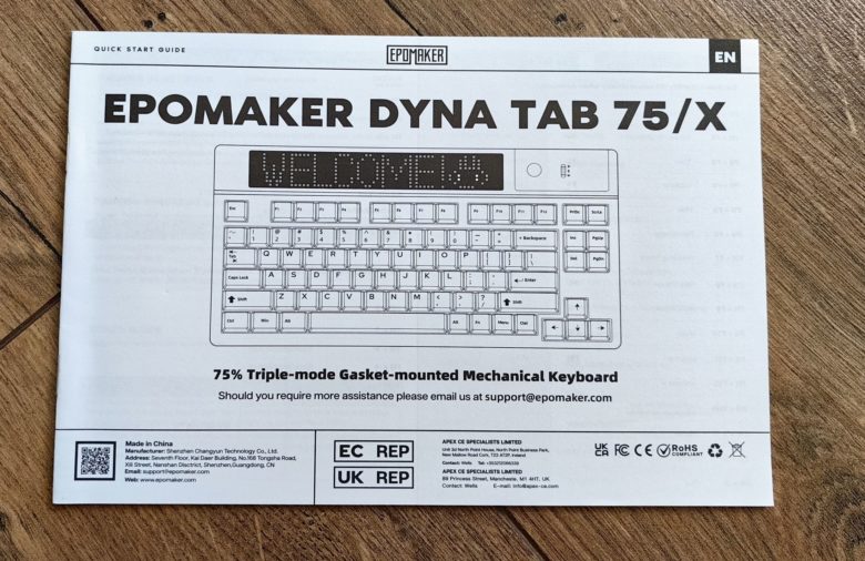 Epomaker DynaTab 75