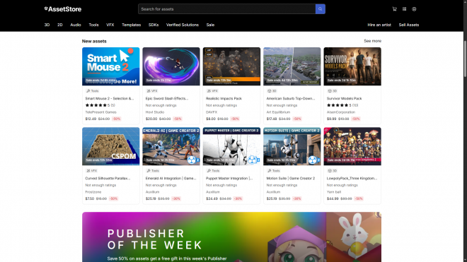 Unity Asset Store Unity Asset Store