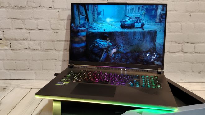 Обзор игрового ноутбука ASUS ROG Strix SCAR 18