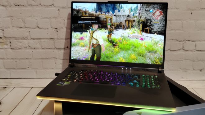 Обзор игрового ноутбука ASUS ROG Strix SCAR 18