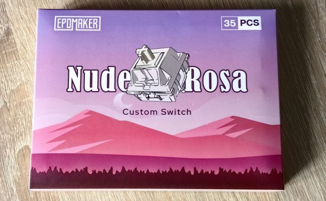EPOMAKER Nude Rosa Silent Switch Set EPOMAKER Nude Rosa Silent Switch Set