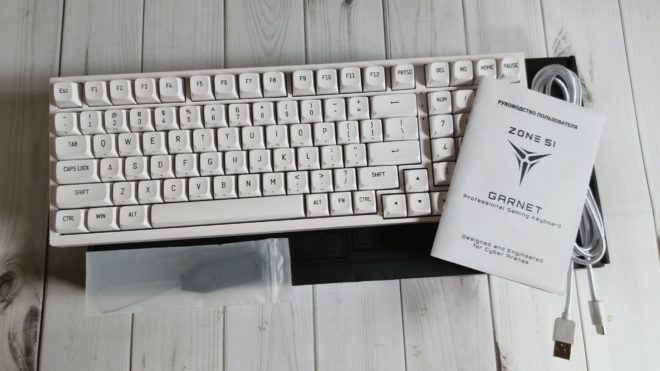 Обзор игровой клавиатуры ZONE 51 GARNET