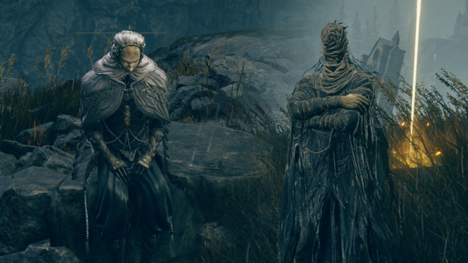 Знакомство с Тиолье и последователями Микеллы в Shadow of the Erdtree Знакомство с Тиолье и последователями Микеллы в Shadow of the Erdtree