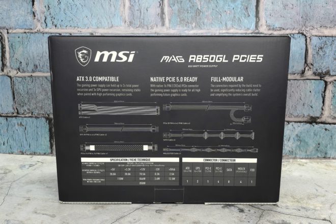 MSI MAG A850GL PCIE5 MSI MAG A850GL PCIE5