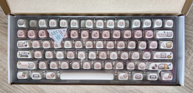 Epomaker Pink Piggy Keycaps Set