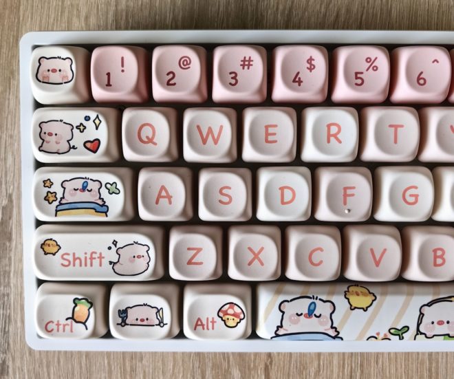 Epomaker Pink Piggy Keycaps Set Epomaker Pink Piggy Keycaps Set