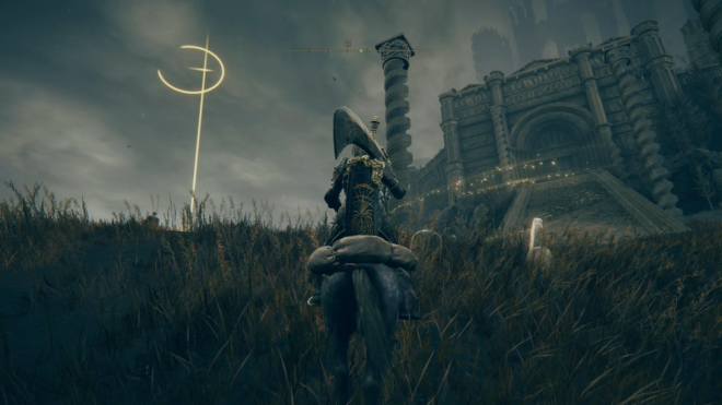 Крест у главных ворот в Shadow of the Erdtree Крест у главных ворот в Shadow of the Erdtree