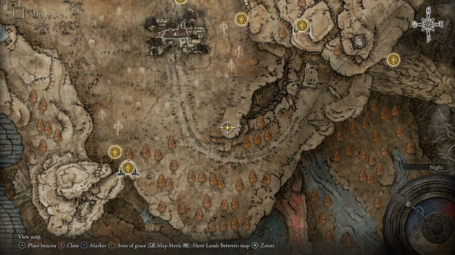 Слезы личинки на Равнине Надгробий в Shadow of the Erdtree Слезы личинки на Равнине Надгробий в Shadow of the Erdtree