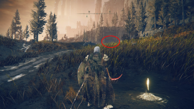 Туннель в Церковный округ в Shadow of the Erdtree Туннель в Церковный округ в Shadow of the Erdtree
