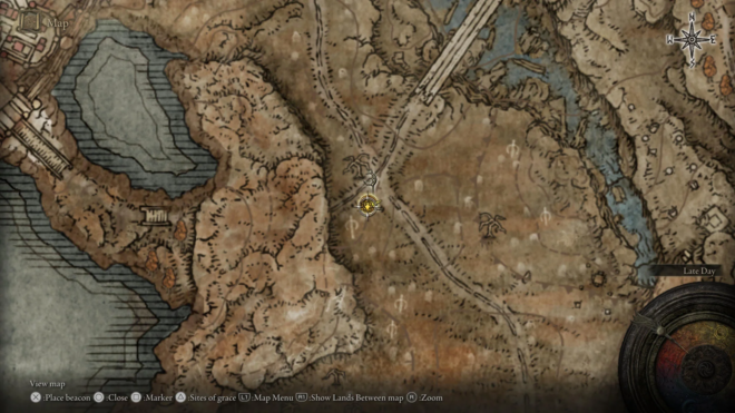 Крест у трех дорог в Shadow of the Erdtree Крест у трех дорог в Shadow of the Erdtree