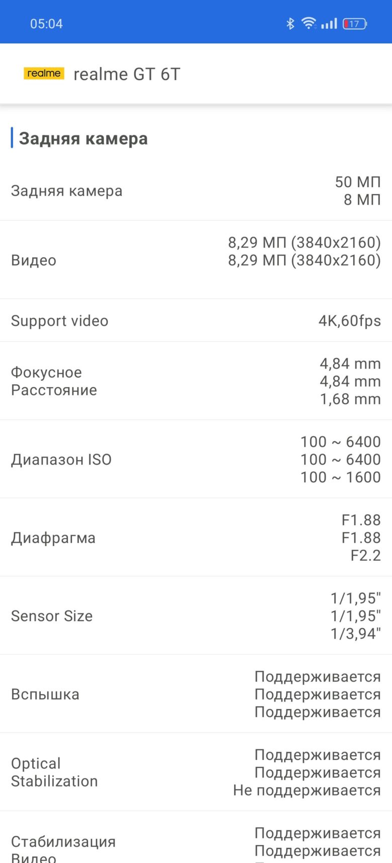 realme GT 6T