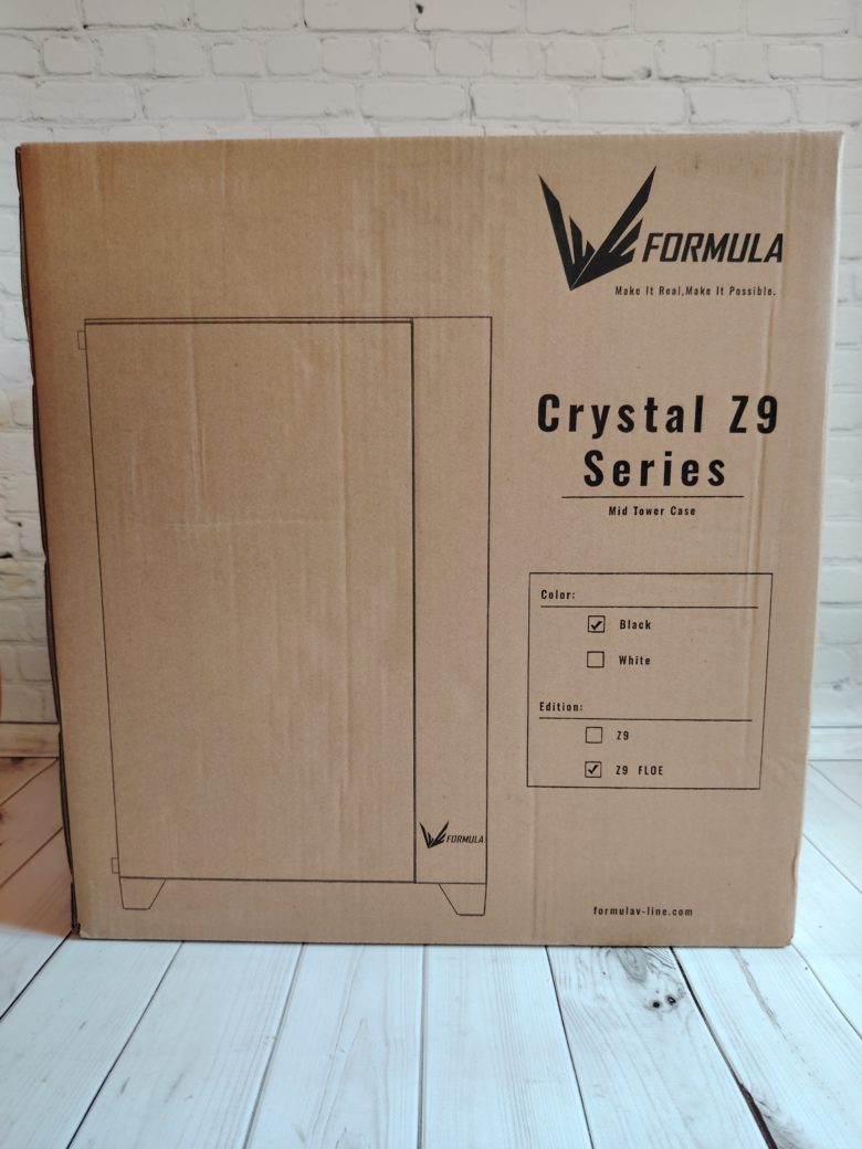 Обзор корпуса Formula V Crystal Z9 FLOE