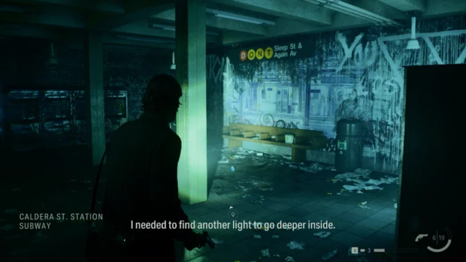 Где найти первый источник света для входа в метро в Alan Wake 2 Где найти первый источник света для входа в метро в Alan Wake 2
