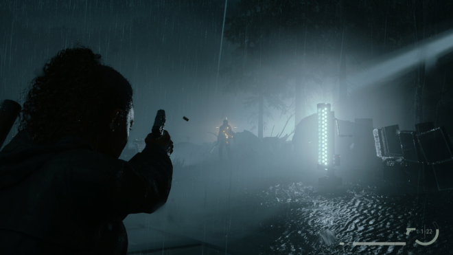 Вторая битва со Скретчем в Alan Wake 2 Вторая битва со Скретчем в Alan Wake 2