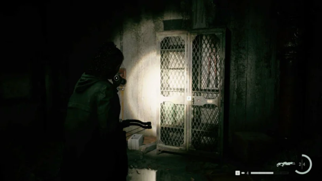 Как забрать болторез из шкафа в бункере в Alan Wake 2