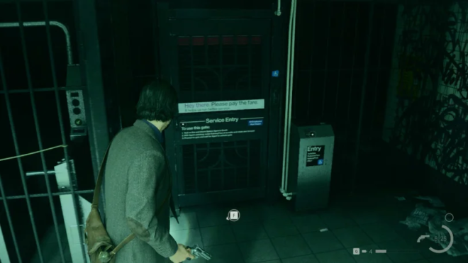 Как пройти через турникет в Alan Wake 2 Как пройти через турникет в Alan Wake 2