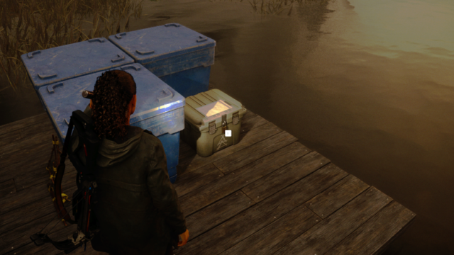Тайник на пристани в Alan Wake 2 Тайник на пристани в Alan Wake 2
