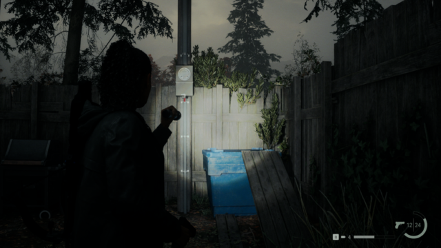 Тайник в трейлерном парке в Alan Wake 2 Тайник в трейлерном парке в Alan Wake 2