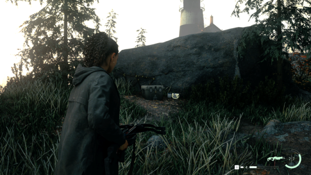 Тайник у маяка в Alan Wake 2 Тайник у маяка в Alan Wake 2
