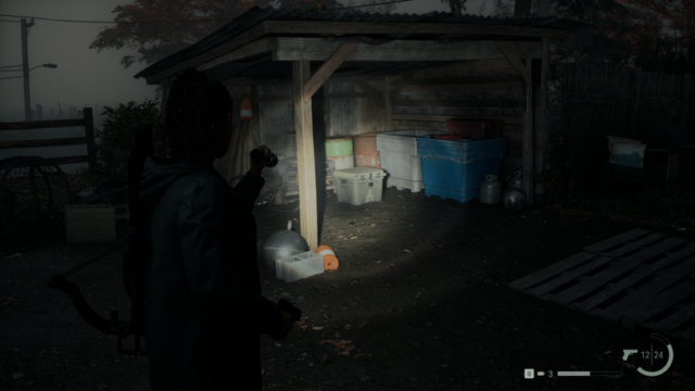 Тайник в трейлерном парке в Alan Wake 2 Тайник в трейлерном парке в Alan Wake 2