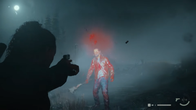 Вторая битва со Скретчем в Alan Wake 2 Вторая битва со Скретчем в Alan Wake 2