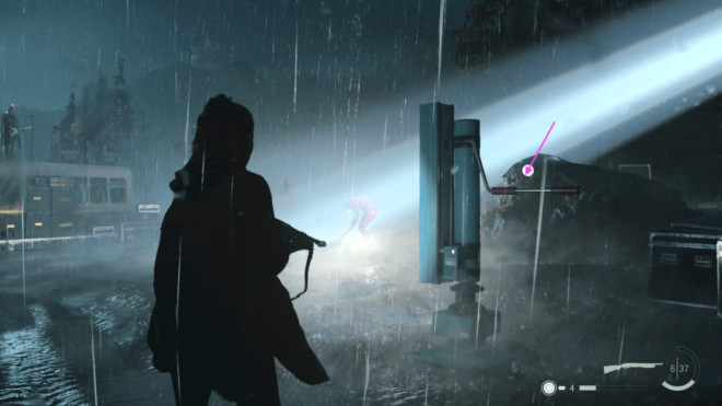 Вторая битва со Скретчем в Alan Wake 2 Вторая битва со Скретчем в Alan Wake 2