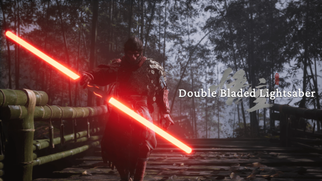 Double Bladed Lightsaber Double Bladed Lightsaber