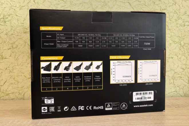 AZZA PSAZ-750W AZZA PSAZ-750W