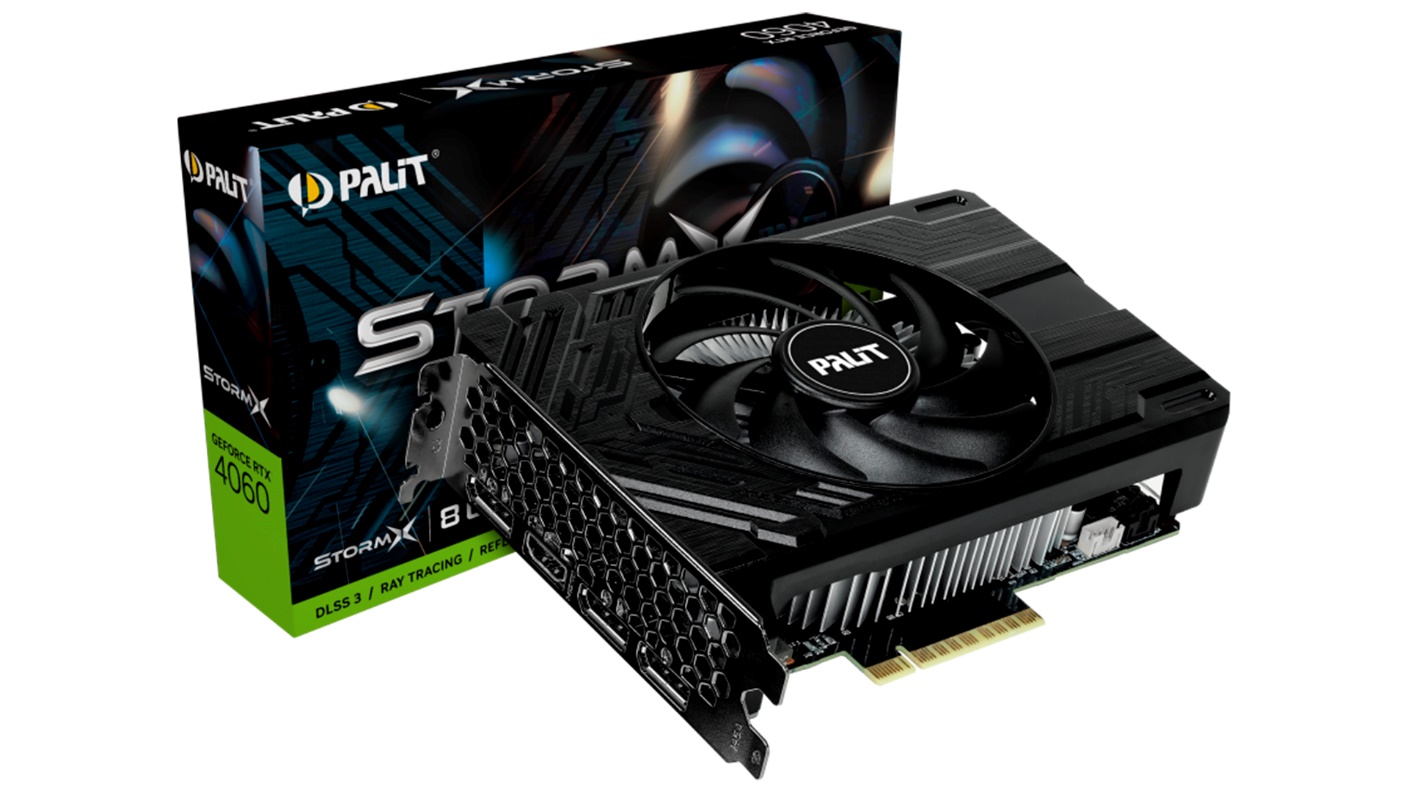 Обзор видеокарты Palit GeForce RTX 4060 StormX - Большие