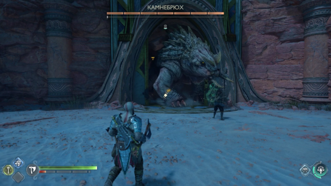 Что находится за дверью в пустыне в God of War Ragnarok Что находится за дверью в пустыне в God of War Ragnarok