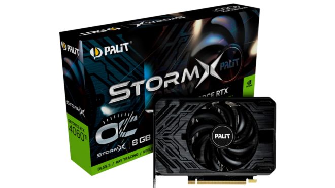 Palit GeForce RTX 4060 Ti StormX