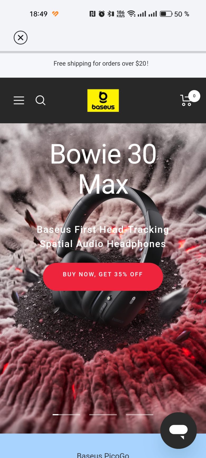 Baseus Bowie WM01