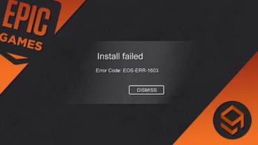 Гайд Epic Games — Как исправить ошибку EOS-ERR-1603