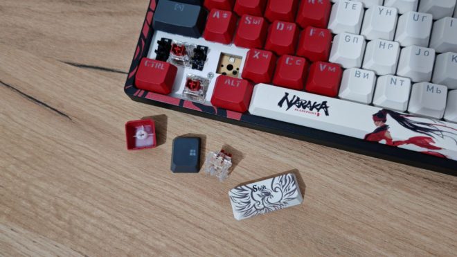 Обзор игровой клавиатуры Bloody S87 Naraka