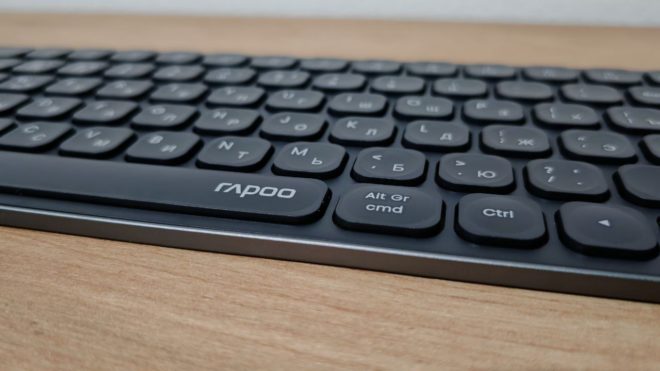 Обзор мультирежимной беспроводной клавиатуры Rapoo E9350L