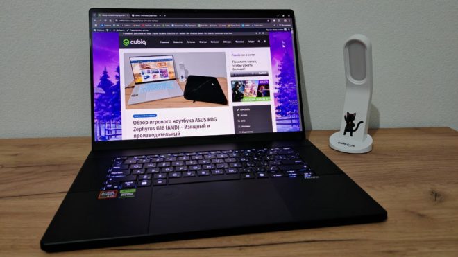 Обзор ноутбука ASUS ProArt P16